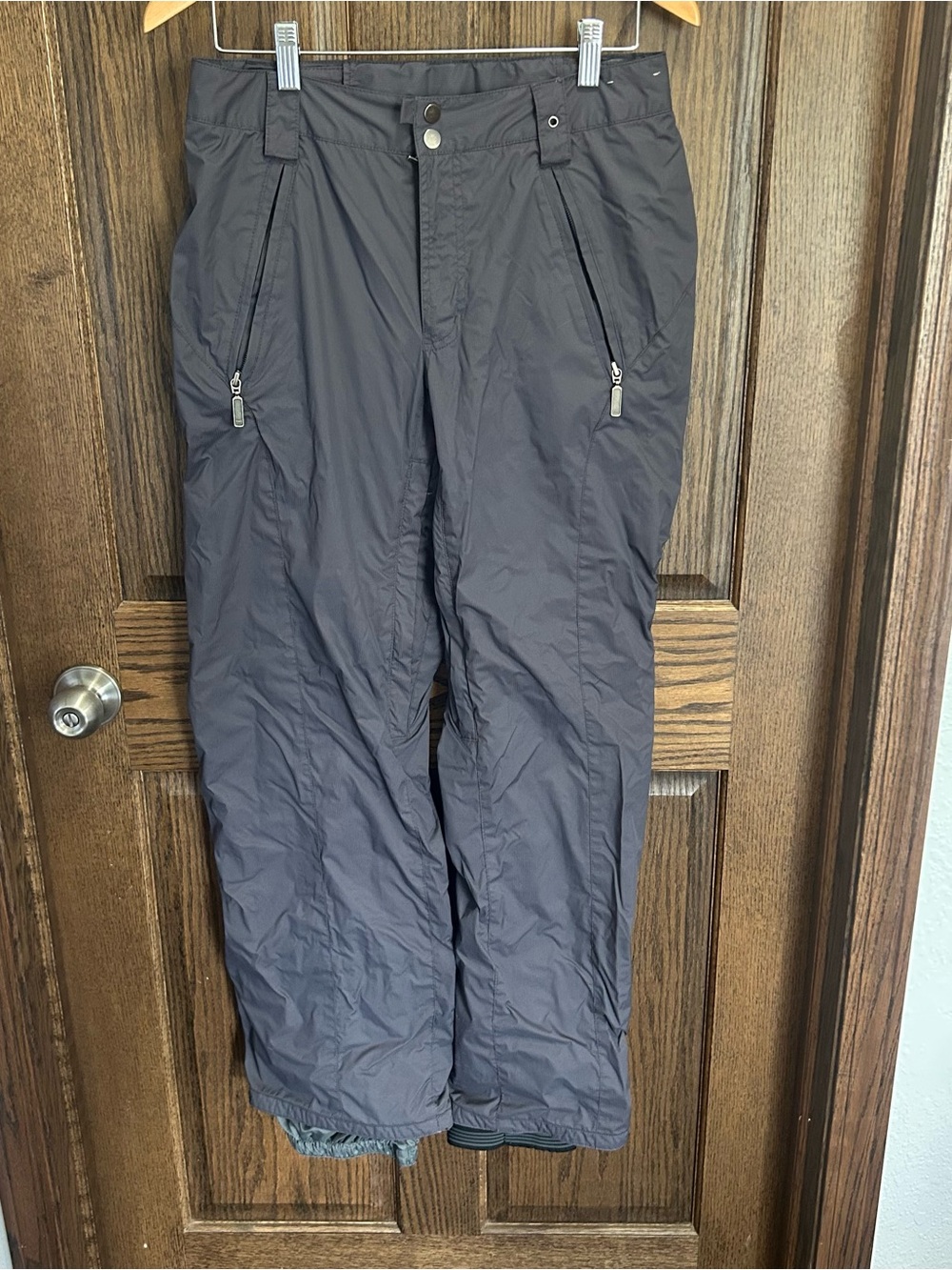 Natural Reflections Women's Charcoal Gray Snow Pants